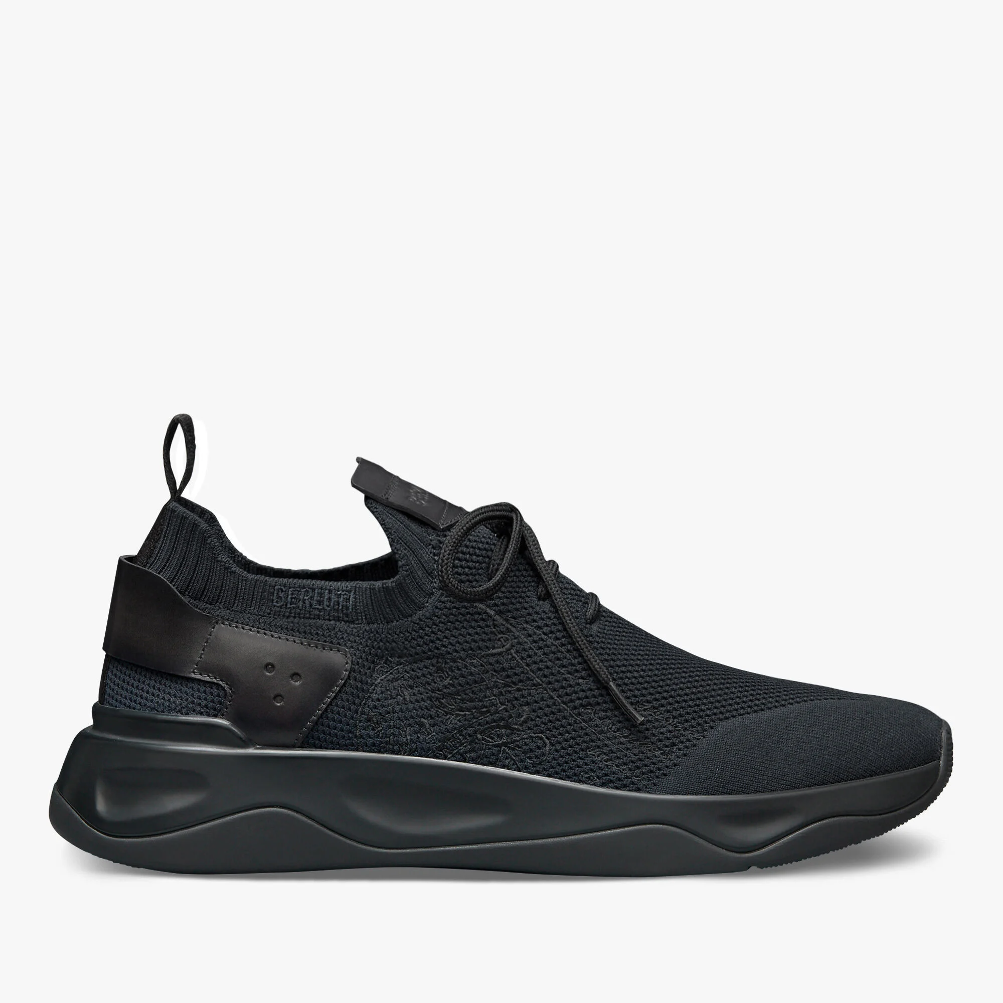 Shadow Snicker SHADOW KNIT AND LEATHER SNEAKER | S&S Group